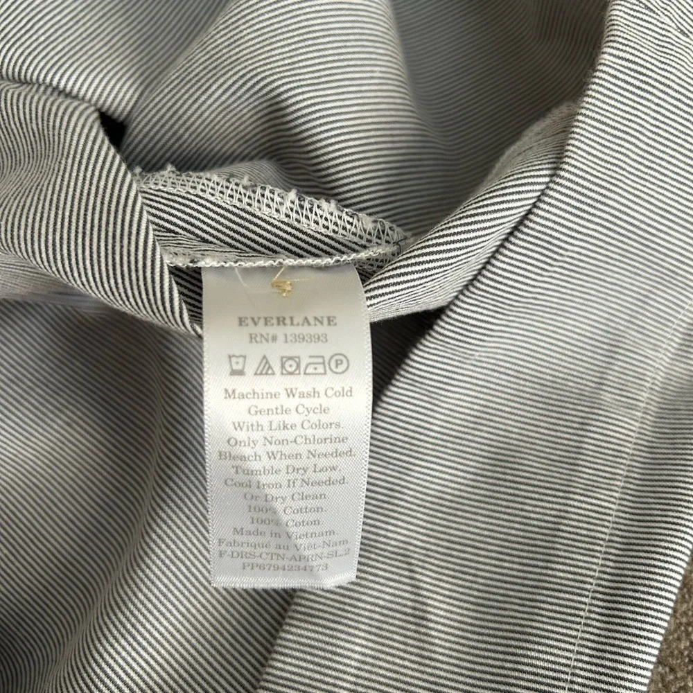 Everlane Cotton Weave Picnic Dress - size 6 - Picture 7 of 15